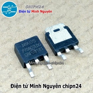 [2 con] (SOP) Mosfet Dán 75N02 TO-252 75A 20V Kênh N (SMD) (P75N02LDG P75N02LD)
