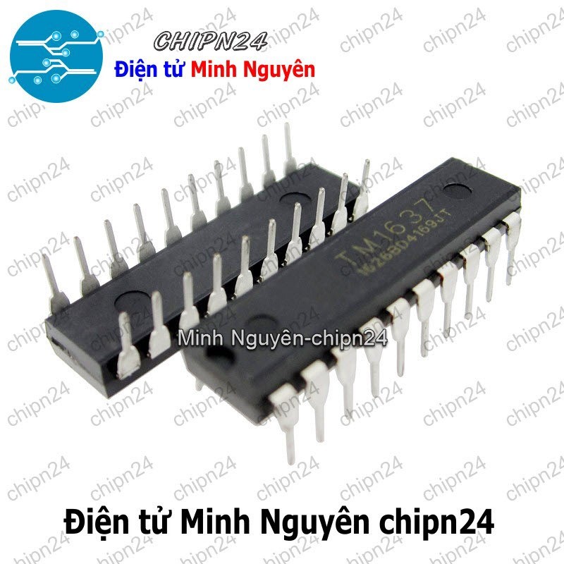 [2 con] (DT) IC TM1637 DIP-20 Hàng Tốt (1637)