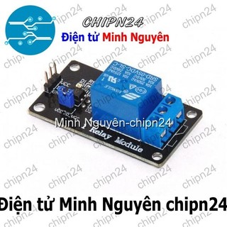 [1 cái] (D105) Module 1 Relay với Opto cách ly (kích thấp) (5VDC)