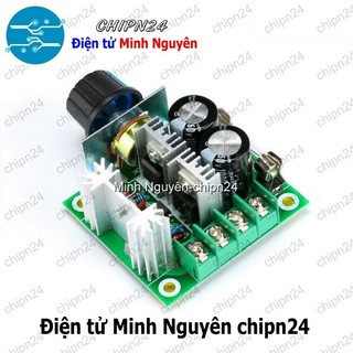 [1 cái] (Q100) Dimmer DC 10A 12V 24V 30V 36V