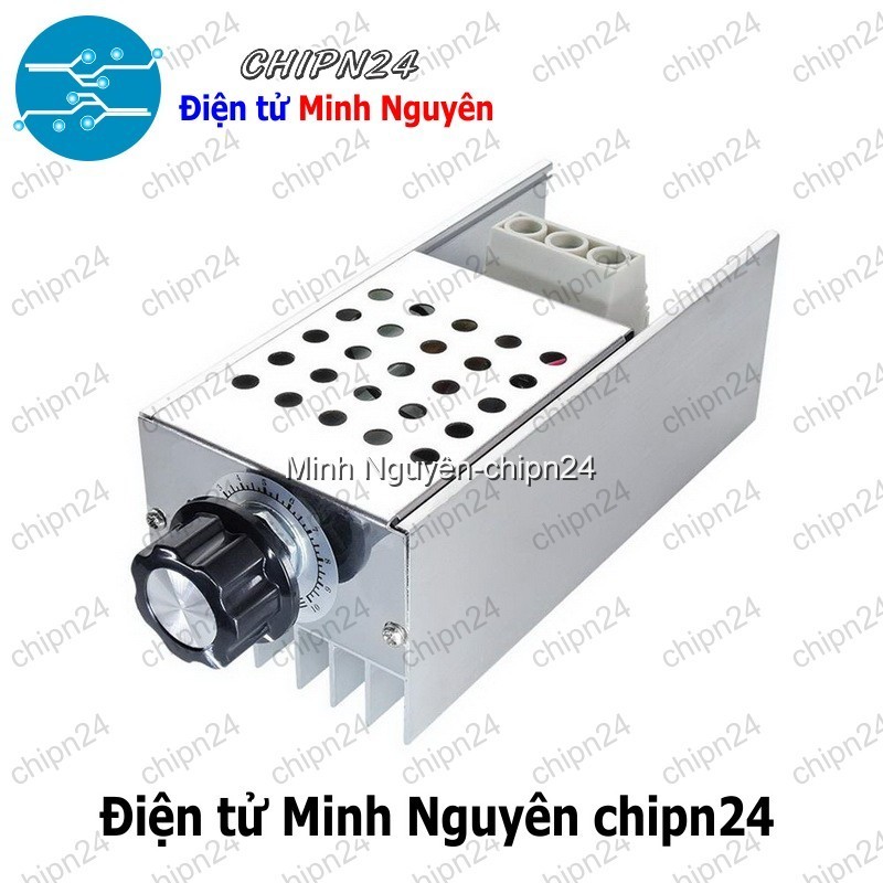 [1 cái] Dimmer AC 220V 10000W có vỏ