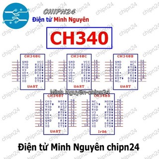 [1 con] (SOP) IC Dán CH340T TSSOP-20 Hàng Tốt (SMD) (CH340)