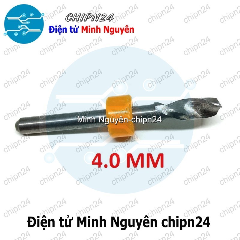 [1 cây] Mũi khoan mạch in CNC 4.0mm (Mạch điện tử, PCB)