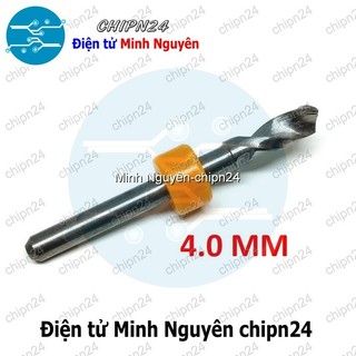 [1 cây] Mũi khoan mạch in CNC 4.0mm (Mạch điện tử, PCB)