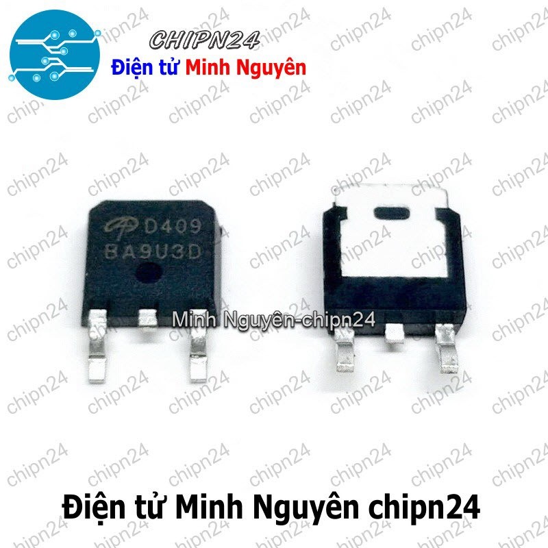 [1 con] (SOP) Mosfet Dán AOD409 TO-252 Hàng Tốt 26A 60V Kênh P (SMD) (D409 409)