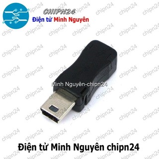 [2 cái] (K155) Đầu+Vỏ nhựa Mini USB V1 (Đầu Jack USB hàn dây)
