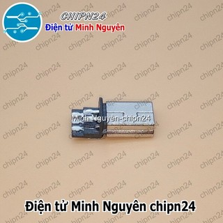 [2 cái] (K155) Đầu+Vỏ nhựa Mini USB V1 (Đầu Jack USB hàn dây)