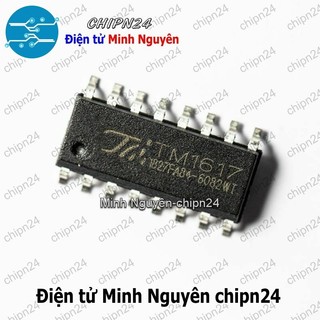 [1 con] (SOP) IC Dán TM1617 SOP-16 Hàng Tốt (SMD) (1617)
