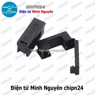 [2 cái] (F179.4) Đế Cầu Chì 5x20mm Đen