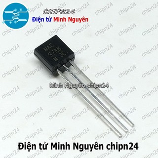 [10 con] (KT1) Triac MAC97A8 TO-92 1A 400V (MAC 97A8)