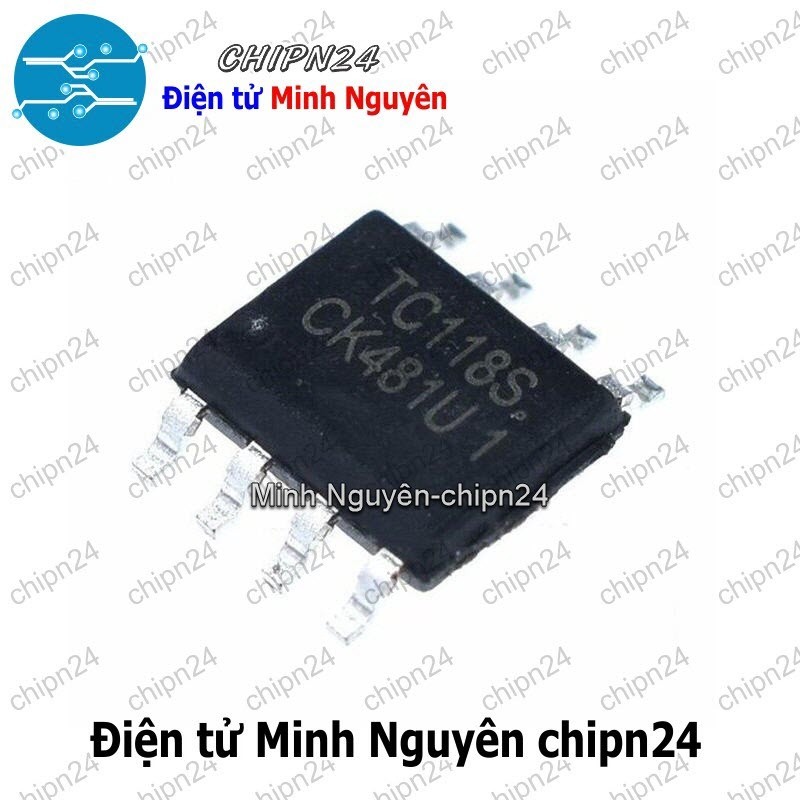 [2 con] (SOP) IC Dán TC118 SOP-8 Hàng Tốt (SMD) (TC118S 118)