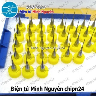 [2 cây] Mũi khoan mạch in CNC 0.4mm (Mạch điện tử, PCB)