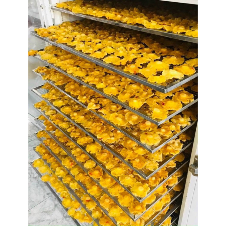 Đặc Sản Đà Lạt 500g Thơm sấy dẻo, khóm sấy dẻo muối ớt không đường DALAT’S FARM Bách Hóa Online