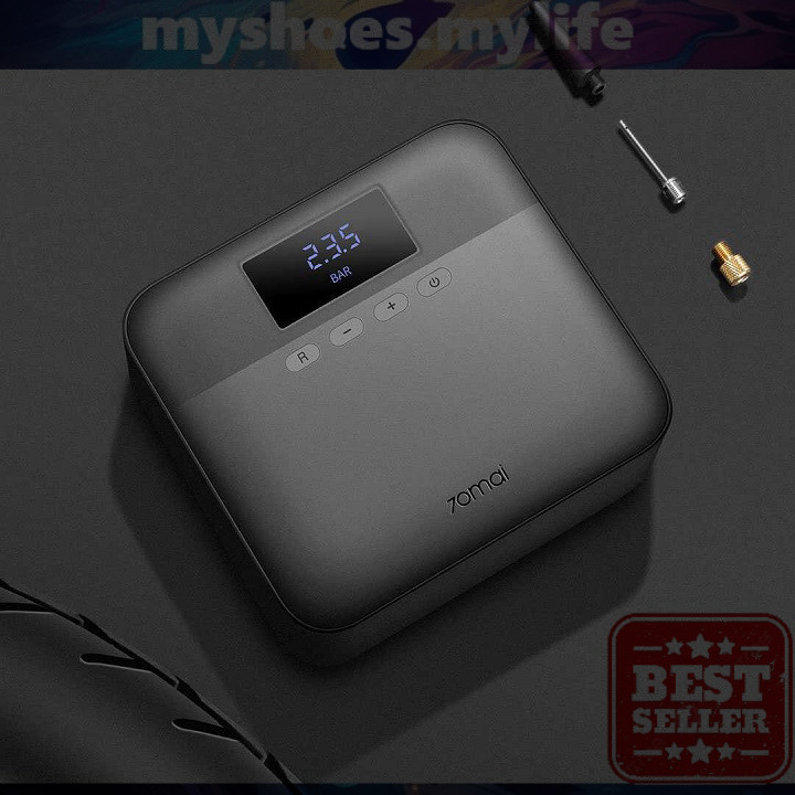 MY SHOES MY LIFE .   Bơm lốp ô tô tự động Mi 70mai Midrive TP03 - Máy bơm lốp xe hơi 70mai Máy bơm l