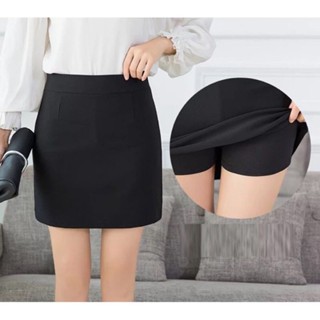 Chân Váy Bút Chì Ngắn Chất Umi Co Giãn (có lót quần bảo hộ) dài 40CM 40-2