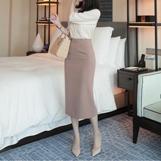 Chân Váy Bút Chì Dáng Dài 70cm Có 2 lớp lót thời trang công sở 70-2