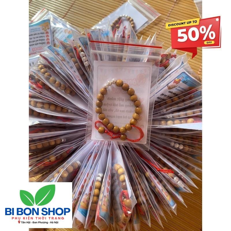 COMBO 100 Vòng trơn mix 3 bi bạc ta (BI BON SHOP)