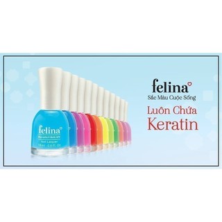 Sơn móng tay Felina 18ml - Màu Cam - Code CS204
