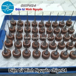 [2 cây] Mũi khoan mạch in CNC 0.6mm (Mạch điện tử, PCB)