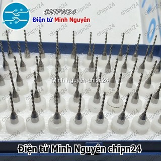 [2 cây] Mũi khoan mạch in CNC 1.0mm (Mạch điện tử, PCB)