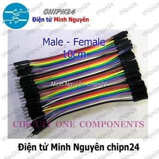 [20 sợi] (P65) Dây Cắm Test Board 10cm Đực-Cái