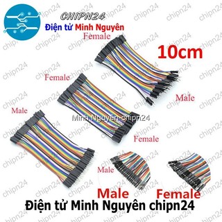 [20 sợi] (P65) Dây Cắm Test Board 10cm Đực-Cái