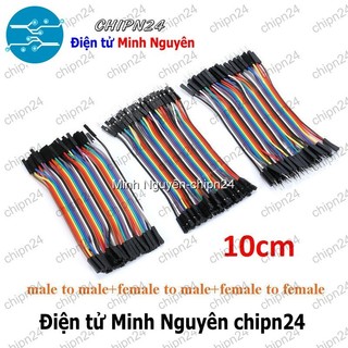 [20 sợi] (P66) Dây Cắm Test Board 10cm Cái-Cái