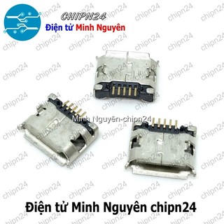 [4 cái] (K148) Đầu Micro USB V1 MK5P (Đầu Jack USB Hàn Board)