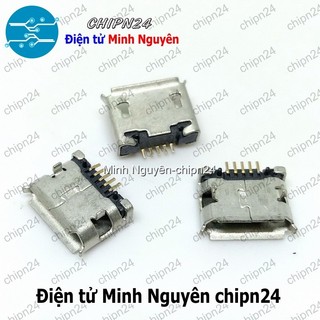 [4 cái] (K148) Đầu Micro USB V1 MK5P (Đầu Jack USB Hàn Board)