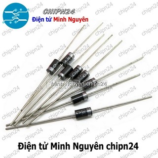 [5 con] (K472) Diode SR2100 DIP DO-15 2A 100V (SR 2100) [Diode Schottky]