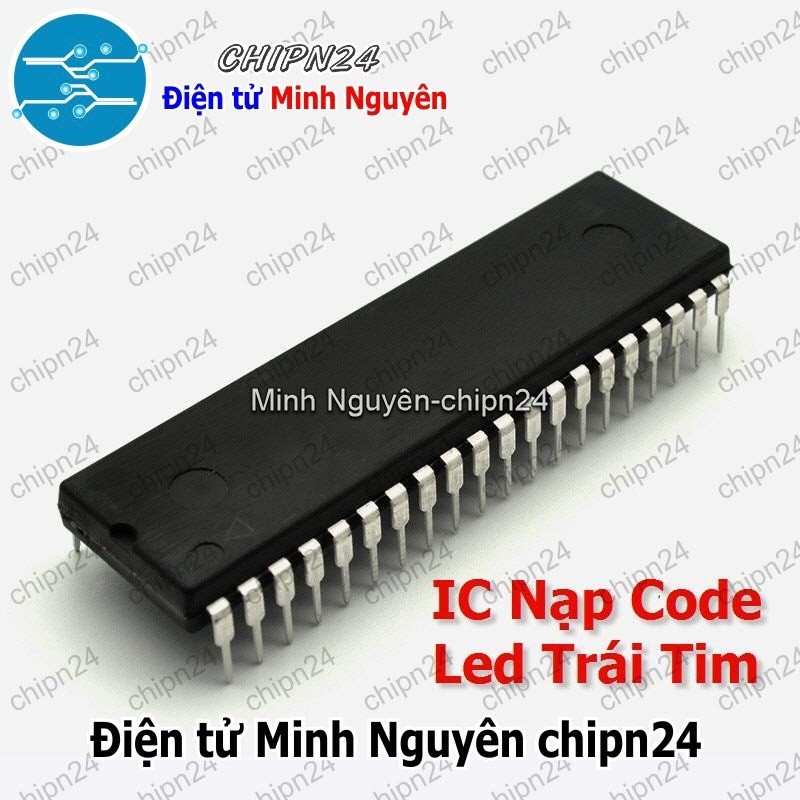 [1 con] (DIP) IC NẠP CODE Led TRÁI TIM