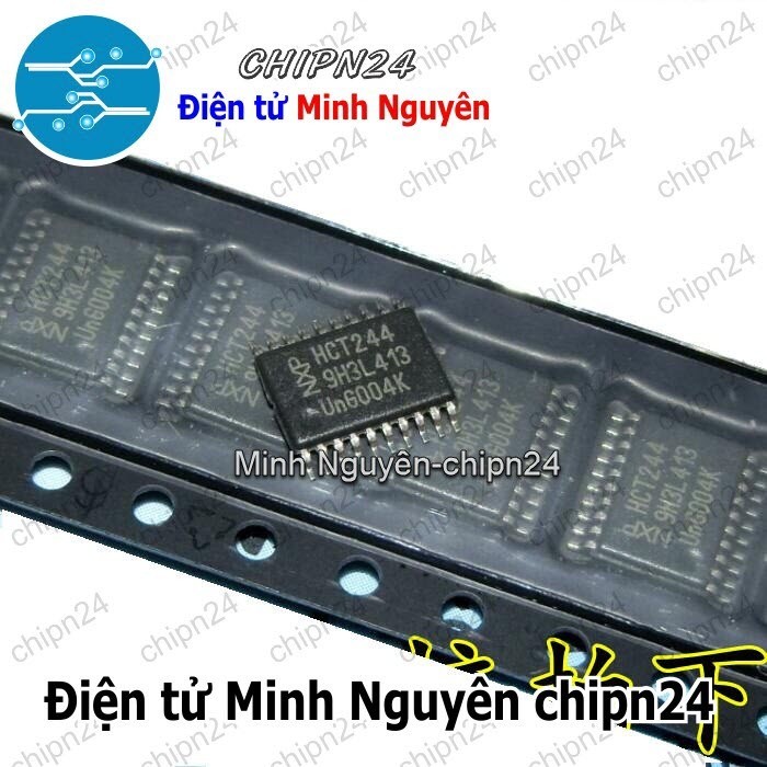 [1 con] (SOP) IC Dán HCT244 TSSOP-20 Hàng Tốt (SMD) (HC244 74HCT244 74HCT244PW 74HC244)