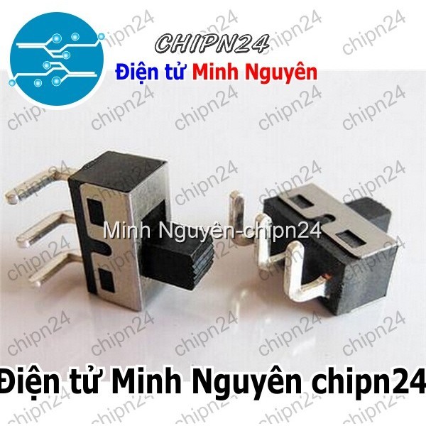 [5 cái] (K88) Công Tắc Gạt SS12D06 4.7MM (3 chân 2 vị trí Cong)