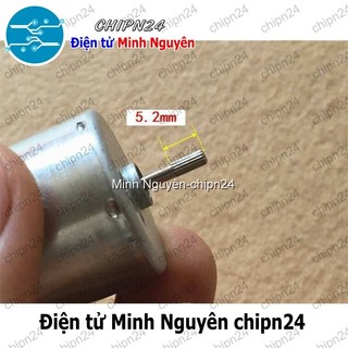 [1 cái] Động cơ 370 RS370 Chậm Trục 2MM