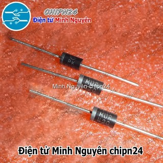 [2 con] (DIP) Diode MUR420 DO201-AD 4A 200V (MUR 420) [Diode Schottky]