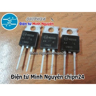 [2 con] (DIP) Diode MUR860 TO-220 8A 600V (MUR860G MUR 860) [Diode Schottky]