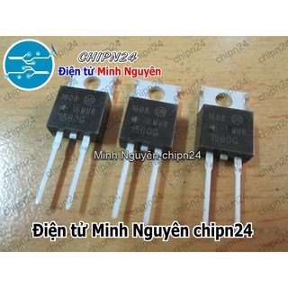 [2 con] (DIP) Diode MUR1560 TO-220 15A 600V (MUR1560G MUR 1560) [Diode Schottky]