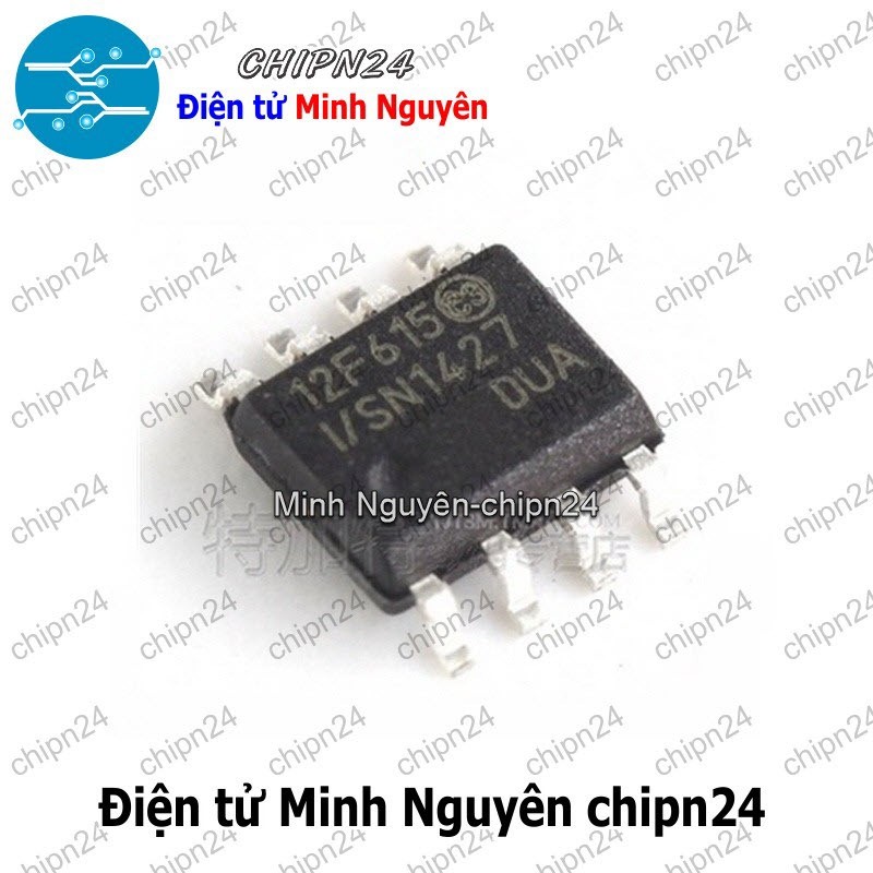[1 CON] (SOP) IC Dán PIC12F615-I/SN SOP-8 (SMD) (PIC 12F615-I/SN PIC12F615)