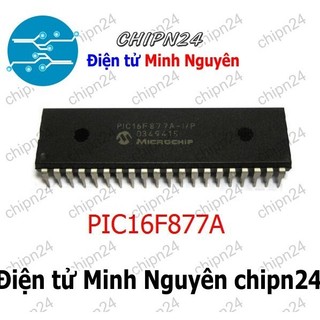 [1 con] (DIP) IC PIC16F877A-I/P DIP-40 (PIC 16F877A-I/P PIC16F877A)