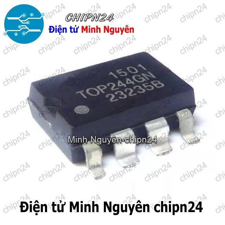 [1 con] (SOP) IC Dán TOP244GN SOP-7 Hàng Tốt (SMD) (TOP244 244 28W 700V) (IC điều khiển Nguồn TV, LCD, monitor)