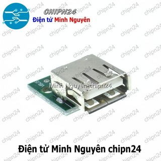 [2 cái] (K95) Đế chuyển Adapter USB A Cái to DIP (PCB chuyển, Mạch chuyển)