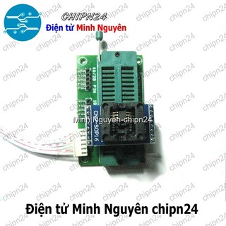 [1 cái] Đế nạp IC dán SOP-8 Hàng Tốt (Đế Chuyển IC Chân Dán qua Chân Cắm)