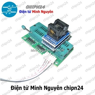 [1 cái] Đế nạp IC dán SOP-8 Hàng Tốt (Đế Chuyển IC Chân Dán qua Chân Cắm)