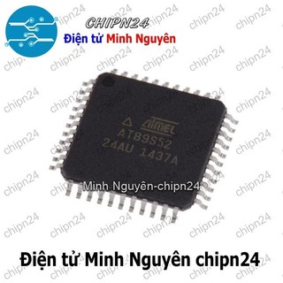 [1 con] (SOP) IC Dán AT89S52-24AU TQFP-44 (SMD) (89S52)