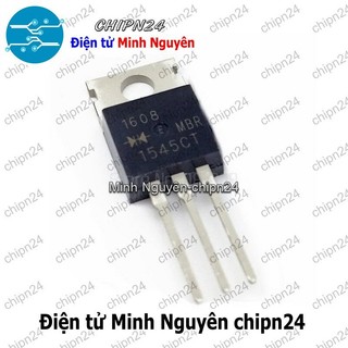 [1 con] (DIP) Diode MBR1545CT TO-220 15A 45V (MBR1545 1545) [Diode Schottky]
