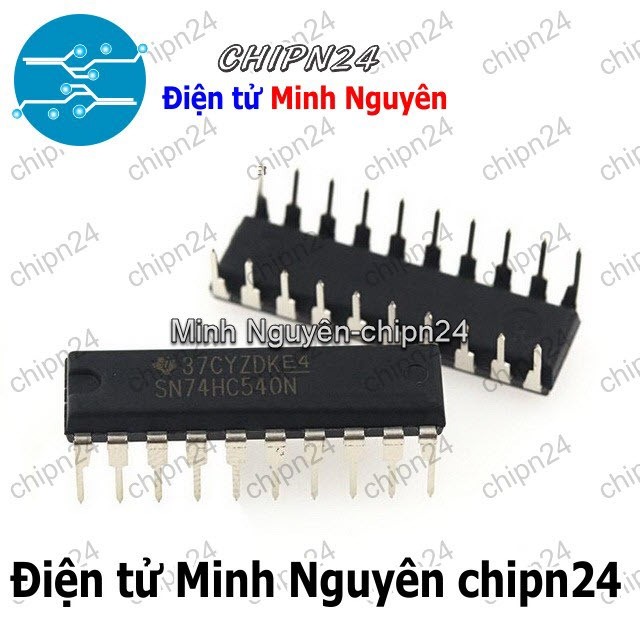 [1 con] (DT) IC 74540 74HC540 DIP-20 Hàng Tốt TI (IC Bộ đệm bát phân 3 trạng thái)