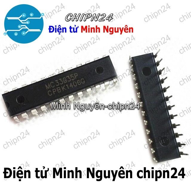 [1 con] (DIP) IC MC33035 DIP-24 (MC33035P 33035)