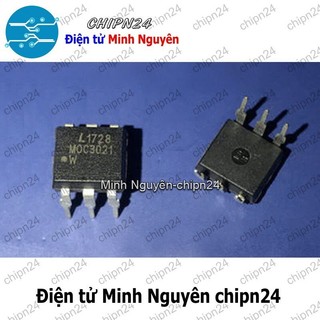 [2 con] (DT) Opto MOC3021 DIP-6 Đen Hàng Tốt (3021)