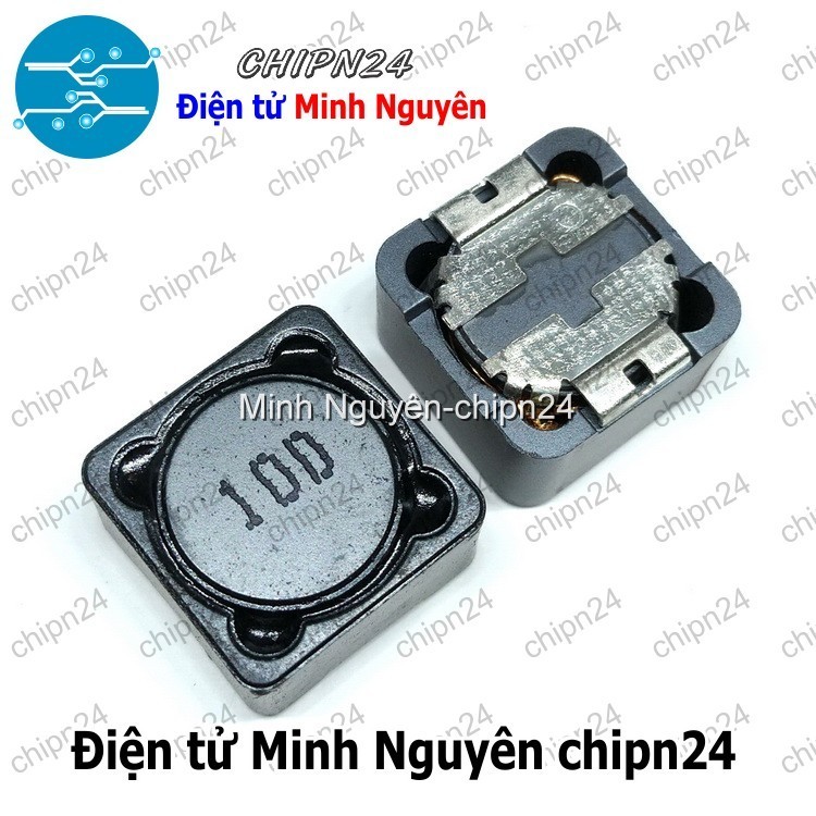 [3 CÁI] (KG2) Cuộn Cảm Dán CD127 10uH [100] [SMD Dán]