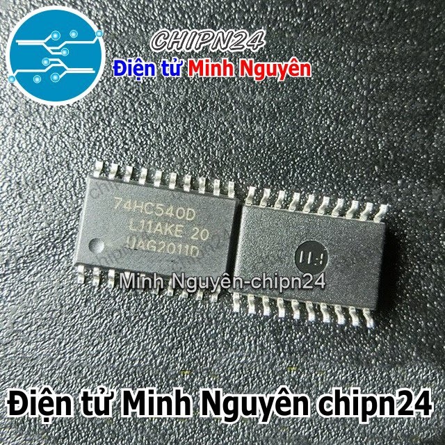 [1 con] (SOP) IC Dán 74540 74HC540 SOP-20 Hàng Tốt (SMD) (IC Bộ đệm bát phân 3 trạng thái)